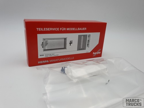 Herpa abrollmulde flach - herpa,