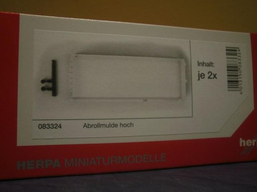 Herpa zurüstteil abrollmulde - herpa,