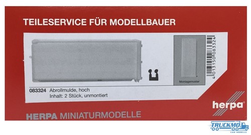 Herpa abrollmulde - herpa,