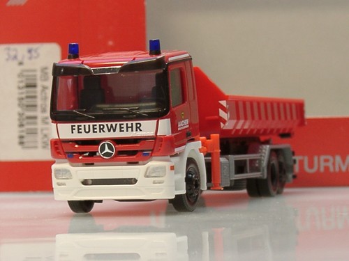 Herpa mercedes actros - mercedes, m