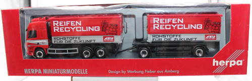 Daf abrollmulden hängerzug - cf,